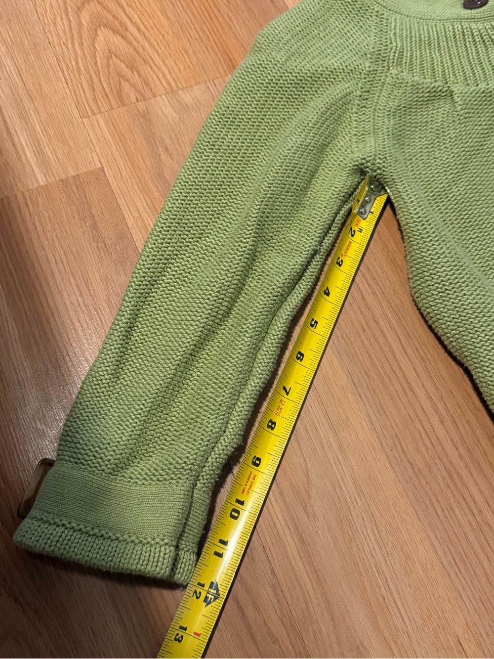 Kids olive green Matilda Jane knit cardigan size 8 - Picture 7 of 7